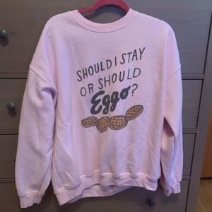 11 fans!!! Pink, Stranger Things sweatshirt!